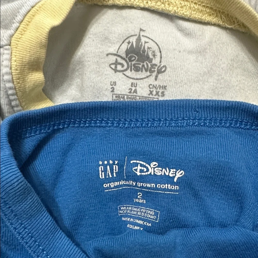 Carter’s, Disney & Gap Bundle Deal Kids Winter PJs size 2